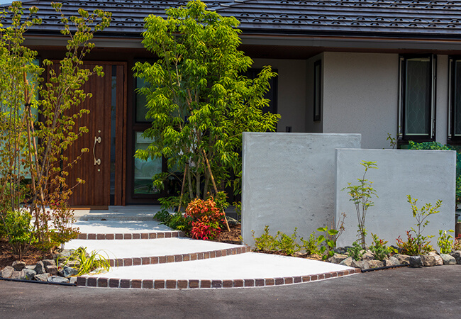 外構工事における屋外空間づくりのイメージ写真